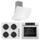 FryArt Beyaz Ankastre Set (YENİ TEKNOLOJİ) FryArt Beyaz Ankastre Set (YENİ TEKNOLOJİ)